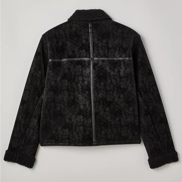 ‼️SOLD‼️ URBAN OUTFITTERS + Standard Cloth Faux Shearling Zip Jacket - Picture 5 of 5